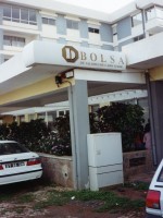 Entrance to the Bolsa de Valores de Cabo Verde